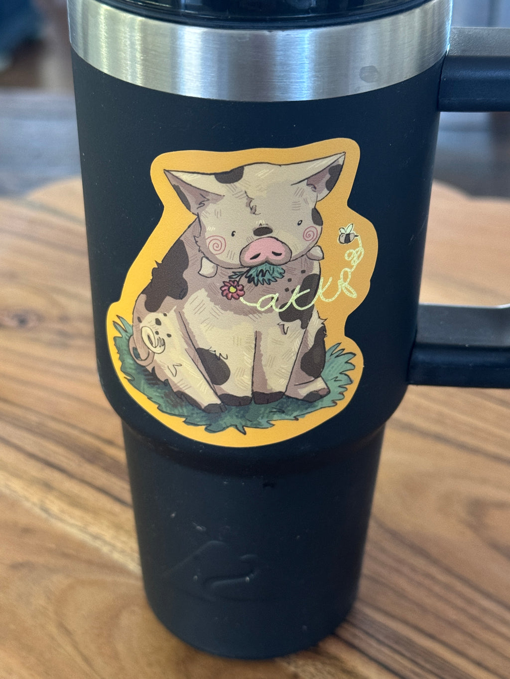 AKKPS KuneKune Waterproof Vinyl Stickers (Set of 2 – 3")