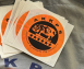* 10 AKKPS STICKERS